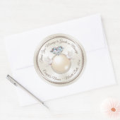 Stickers Merci mariage pour Favors, Enveloppes.. (Enveloppe)