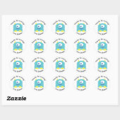 stickers Merci monstre (Feuille)