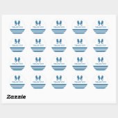 Stickers Merci Nautique (Feuille)