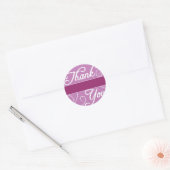 Stickers Merci personnalisables (Enveloppe)