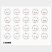 Stickers Merci Pink Golf Cart (Feuille)