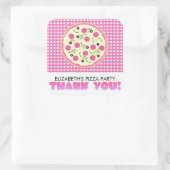 Stickers Merci Pizza Pink Purple (Sac)