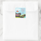 Stickers Merci pour l'anniversaire de la voiture (Sac)