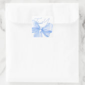 Stickers merci pour le baby shower. (Sac)