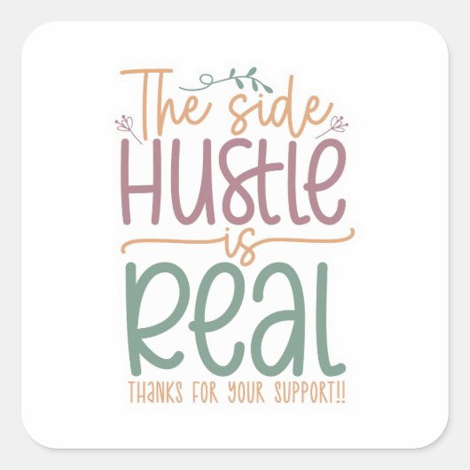 Stickers Merci pour petites entreprises (Devant)