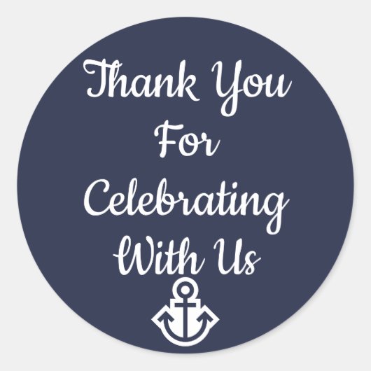 Stickers Merci Preppy et Nautical (Devant)