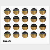 Stickers Merci professionnel classique (Feuille)