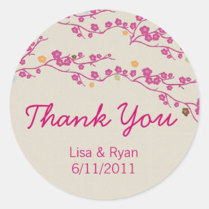 Stickers Merci Sakura Cherry