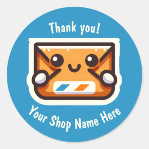 Stickers Merci sur mesure pour petites entreprises