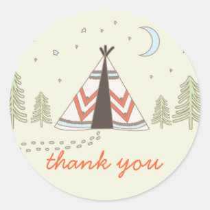 Stickers Merci Tipi mignon