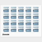 Stickers Message Personnalisé En Voile Douce (Feuille)