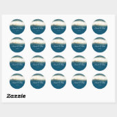 Stickers met blauw rugleuning (Vel)