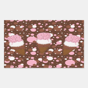 Stickers met de titel Neapolitan Ice Cream Trio 2-