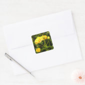 Stickers met gele rozen (Envelop)