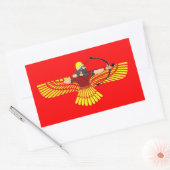 Stickers met gevleugelde schijf (Envelop)