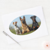 stickers met honden (Envelop)