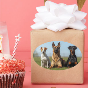 stickers met honden
