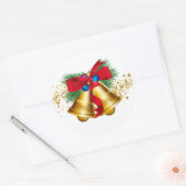 Stickers met kersttanden (Envelop)