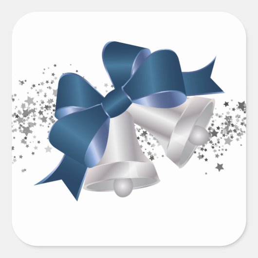 Stickers met kersttanden (Voorkant)