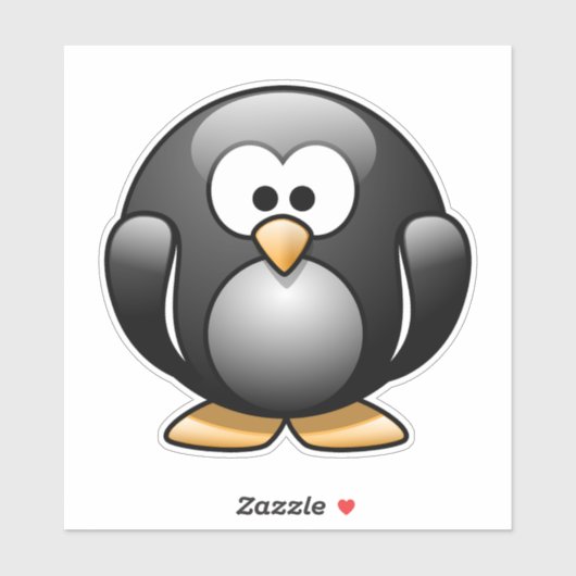 STICKERS MET SCHATTIGE PINGUÏNS (Vel)