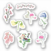 Stickers met snoepgoed (Voorkant)