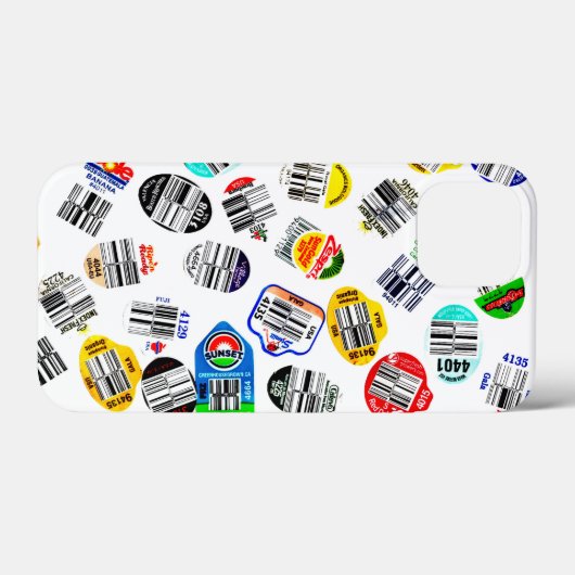 Stickers met streepjescode produceren Case-Mate iPhone case (Achterkant (horizontaal))