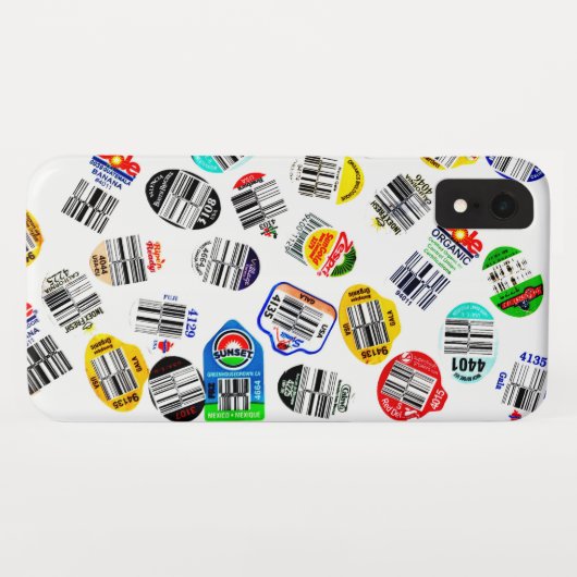 Stickers met streepjescode produceren Case-Mate iPhone case (Achterkant (horizontaal))