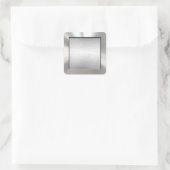 Stickers Métal Brossé Argent (Sac)