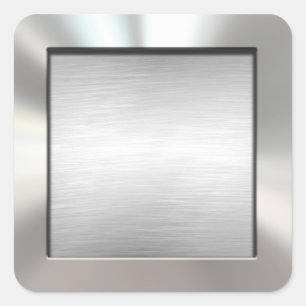 Stickers Métal Brossé Argent