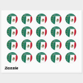 stickers mexicains (Feuille)