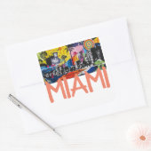 Stickers Miami Florida (Enveloppe)