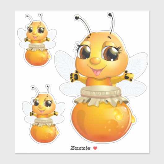 Stickers 🐝 🐝 miel (Feuille)