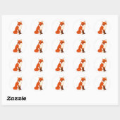 Stickers mignonette Fox (Feuille)