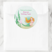 Stickers mignonne sirène (Sac)