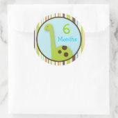Stickers Milestone mensuels Dinosaur Lil Dino (Sac)
