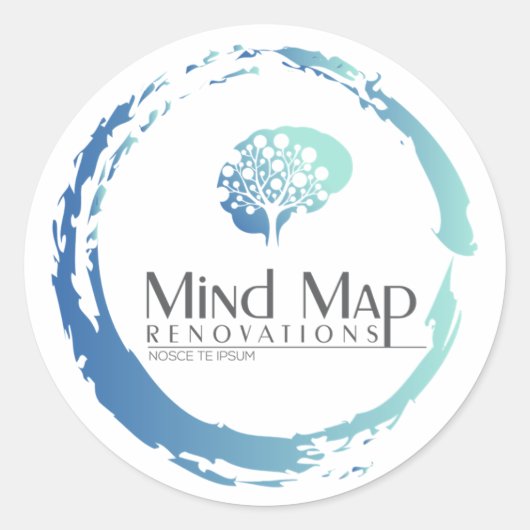 Stickers - Mind Map Renovatie (Voorkant)