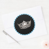 Stickers Miss America Crown (Enveloppe)