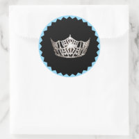 Stickers Miss America Crown