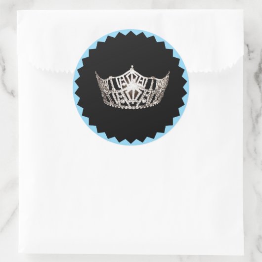 Stickers Miss America Crown (Sac)