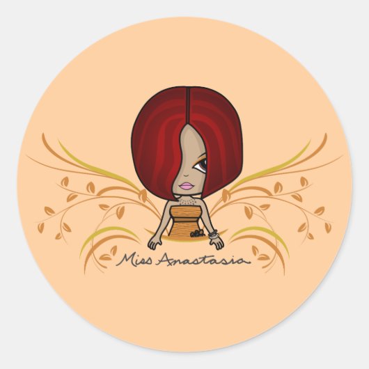 Stickers "Miss Anastasia" (Devant)