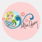 Stickers "Miss Casey" (Devant)