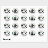 Stickers Mix - blanc (Feuille)