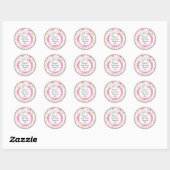 Stickers Mod Baby Cupcake (Feuille)