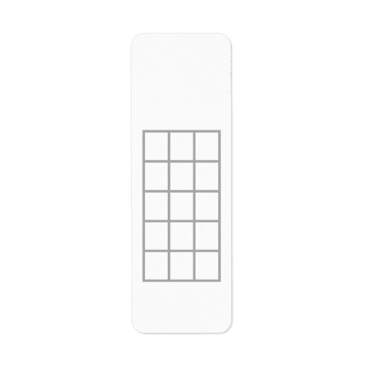 Stickers Modèle gris 5 feutres Ukulele Chord Chart (Devant)