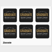 Stickers Moderne Graduate Personnalisée Graduation (Feuille)