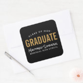 Stickers Moderne Graduate Personnalisée Graduation (Enveloppe)
