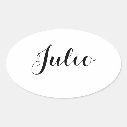 Stickers Mois Esperanto - Julio (juillet) (Devant)