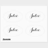 Stickers Mois Esperanto - Julio (juillet) (Feuille)