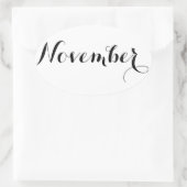 Stickers Mois : Novembre (Sac)