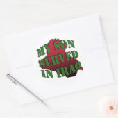 Stickers Mon Fils Irak (Lg) (Enveloppe)